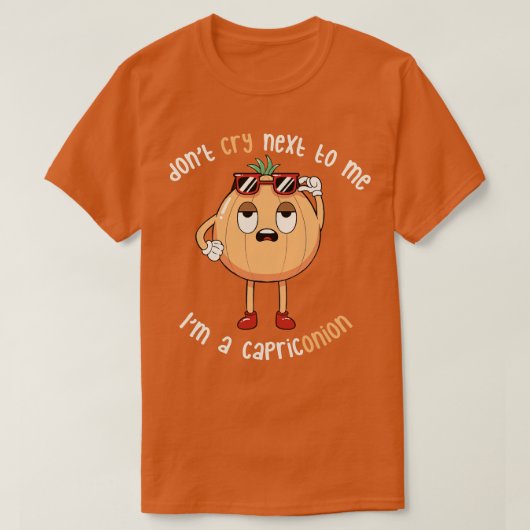 T-shirt Capriconion Funny Vegetables par Tobe Fonseca (Design devant)
