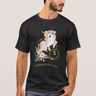 T-shirt Capricorn Shirt Zodiac Unicorn Sign Astrology for 