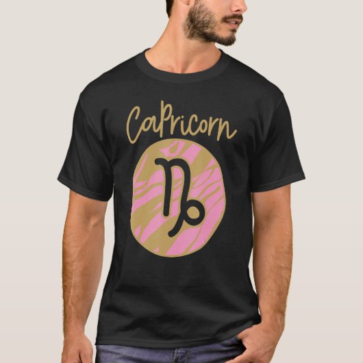 T-shirt Capricorn Zodiac Sign_2 (Devant)