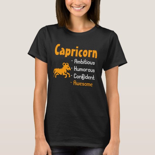 T-shirt Capricorne (Devant)