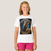 T-shirt Capricorne astrologie Signe zodiak (Devant entier)
