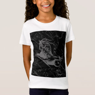 T-Shirt Capricorne Constellation Carte Hevelius 1690 sur N