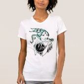 T-shirt Capricorne Dame Art Déco (Devant)