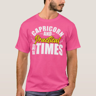 T-shirt Capricorne Et Pratique