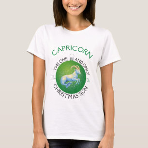 T-shirt Capricorne Le Signe de Noël