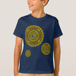 T-shirt Capricorne Mandala Chemise foncée pour enfants et 