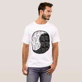 T-shirt Capricorne Scorpio yin yang couple zodiaque (Devant entier)
