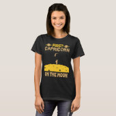 T-shirt Capricorne sur la Lune (Devant entier)