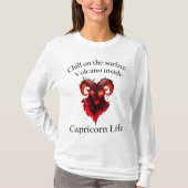 T-shirt Capricorne Vibes (Devant)