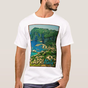 T-shirt Capris Italie Vintage voyage