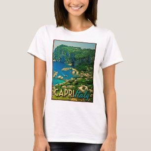T-shirt Capris Italie Vintage voyage
