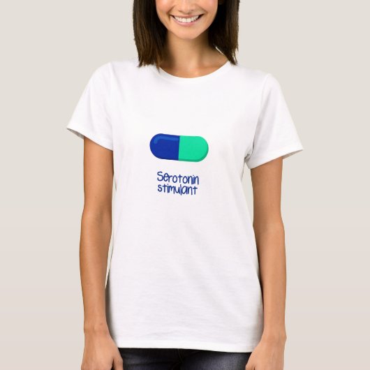 T-shirt Capsule bleue et verte (Devant)