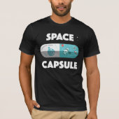 T-shirt Capsule d'espace (Devant)