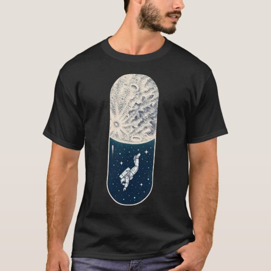 T-shirt Capsule spatiale (Devant)