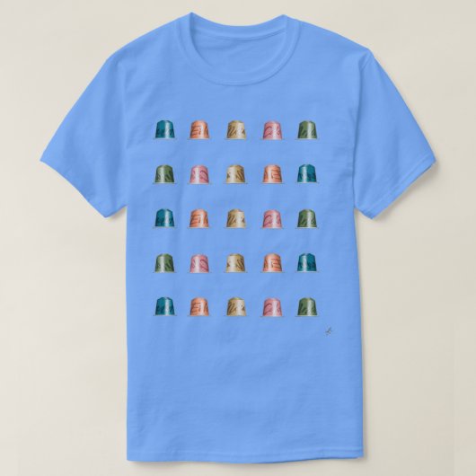 T-shirt Capsules à café Nespresso  (Design devant)