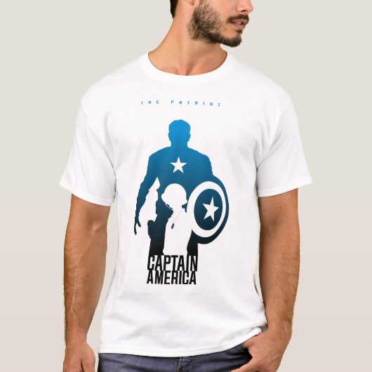 T-shirt Captain america (Devant)