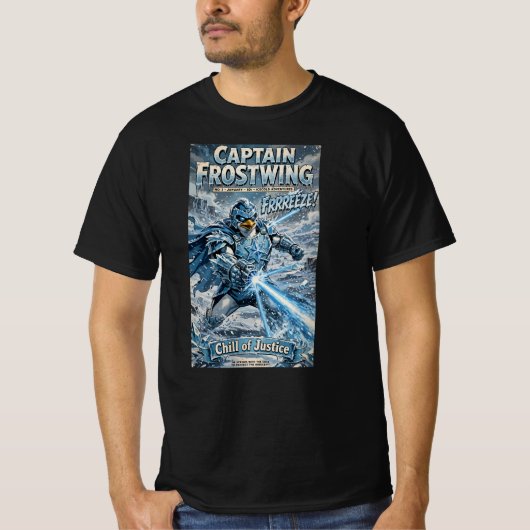 T-shirt Captain Frostwing (Devant)