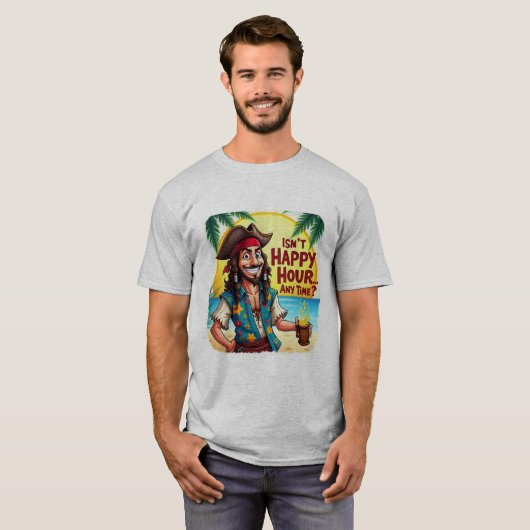 T-SHIRT CAPTAIN JACK (Devant entier)