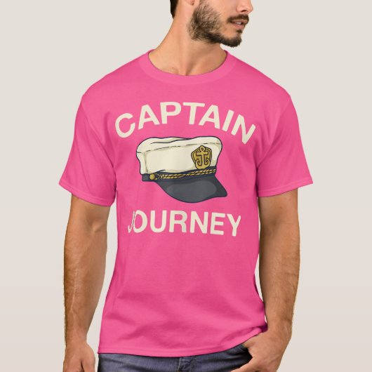 T-shirt Captain Journey Seaman Name Yachtsman Nickname Fun (Devant)