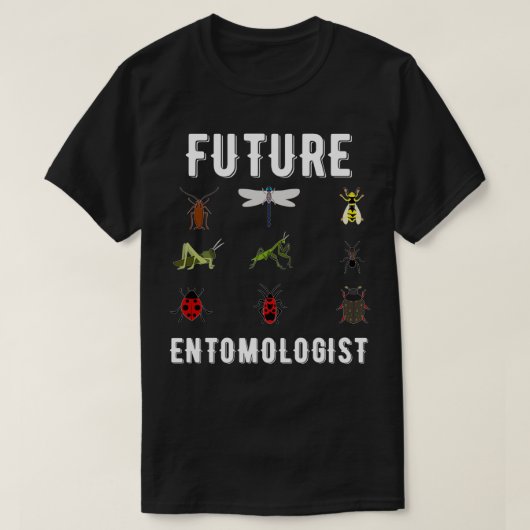 T-shirt Capteur de bugs d'insectes Lover Entomologiste fut (Design devant)