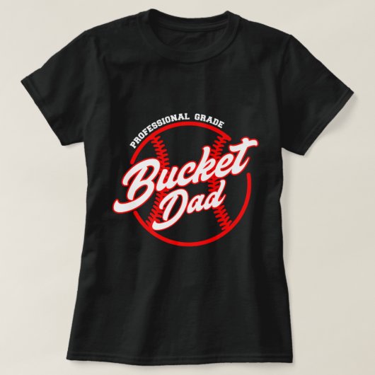 T-shirt Capteur de Pitcher de baseball masculin Bucket Pap (Design devant)