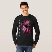 T-shirt Captivating Love is With Heart Animal Valentine's  (Devant entier)