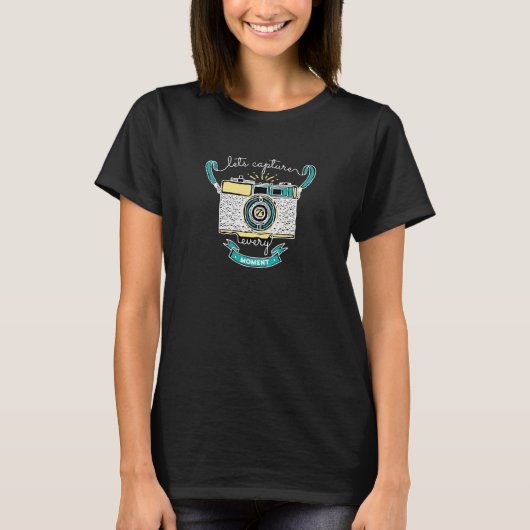 T-shirt Captons chaque instant (Devant)
