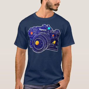 T-shirt Capture cosmique Lens Vintages dans l'univers