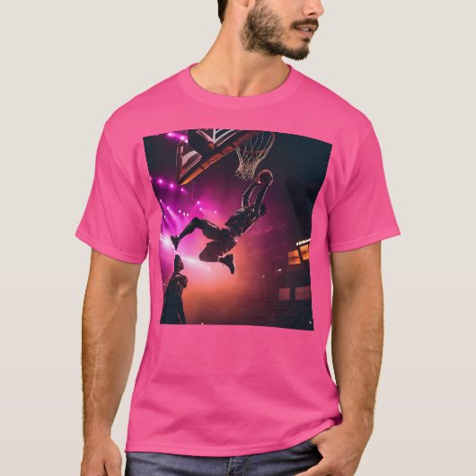 T-shirt Capture d'action Dunk Silhouette (Devant)