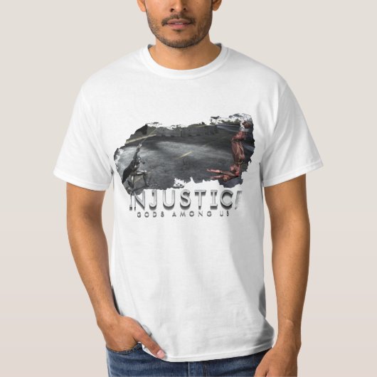 T-shirt Capture d'écran : Batman vs Flash (Devant)
