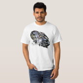T-shirt Capture d'écran : Cyborg vs Nightwing 3 (Devant entier)