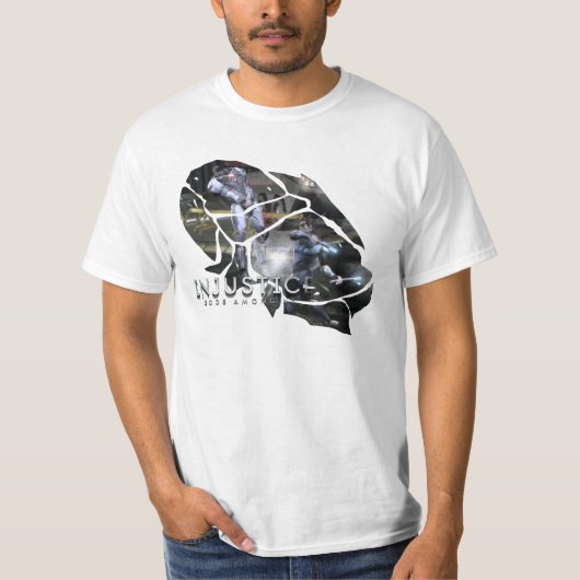 T-shirt Capture d'écran : Cyborg vs Nightwing 3 (Devant)
