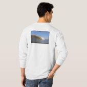 T-shirt Capture du tube droit (Dos entier)