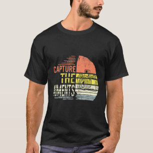 T-shirt Capturer Les Moments Photo Photographe De Caméra