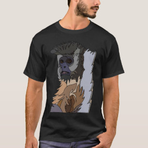 T-shirt Capuchin Monkey Art