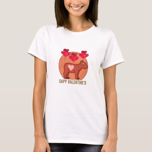 T-shirt Capy Valentine's (Devant)