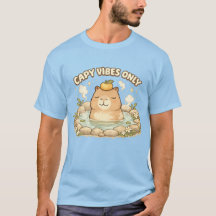 Capy Vibes Only Mignon Capybara Kawaii