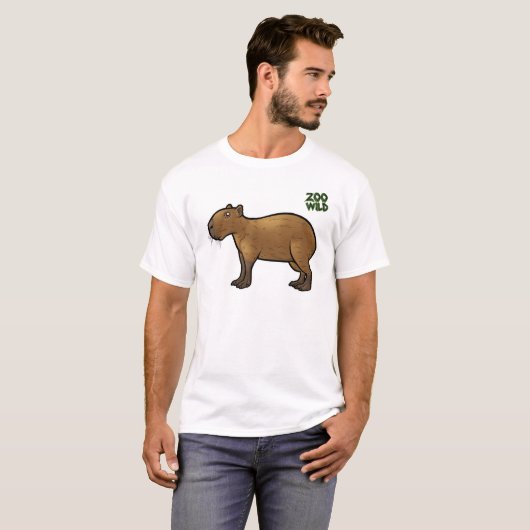 T-shirt Capybara (Devant entier)
