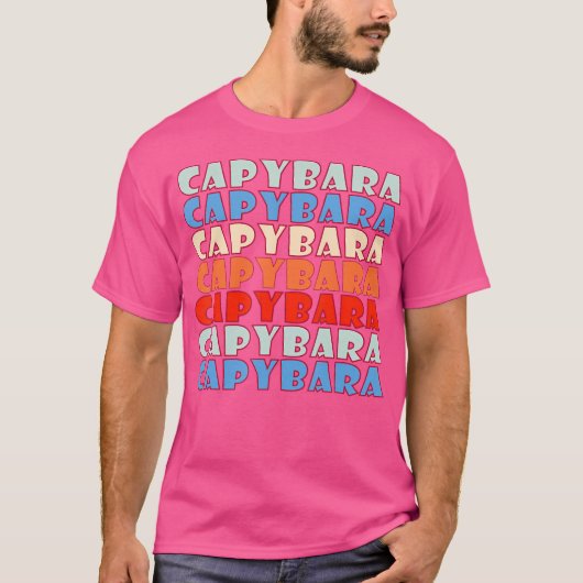T-shirt Capybara (Devant)