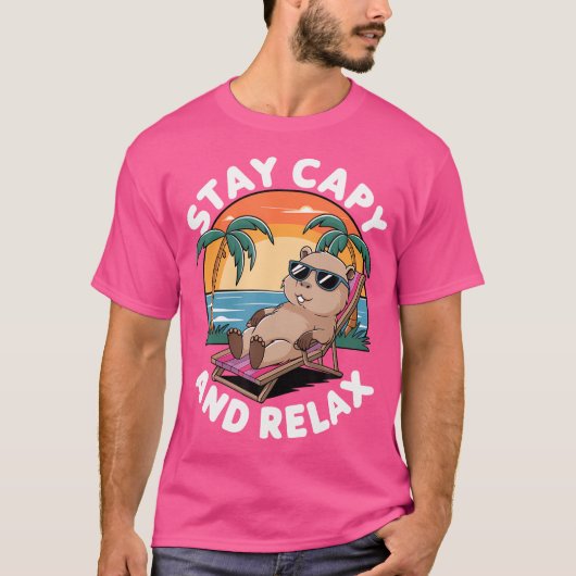 T-shirt Capybara (Devant)