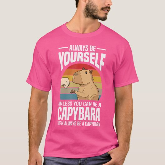 T-shirt Capybara (Devant)