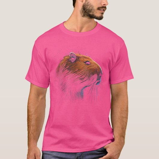 T-shirt Capybara (Devant)