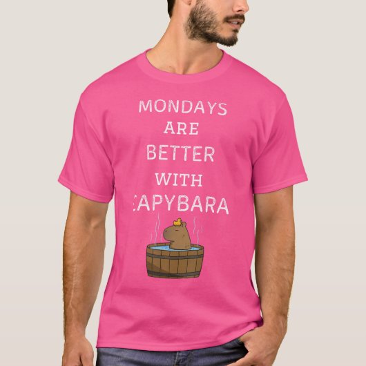 T-shirt Capybara (Devant)