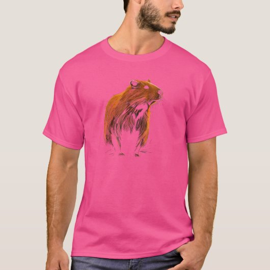 T-shirt Capybara (Devant)