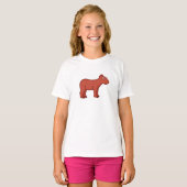 T-shirt Capybara (Devant entier)
