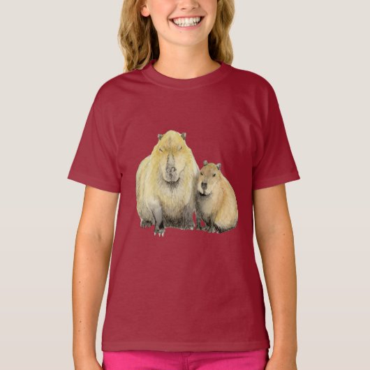 T-shirt Capybara (Devant)