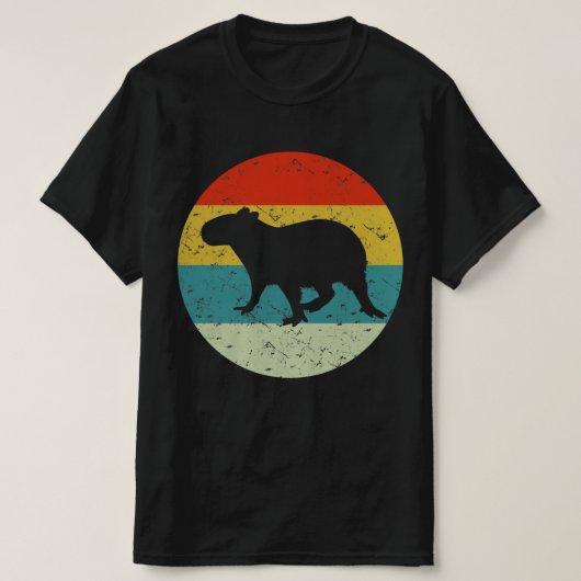 T-shirt capybara (Design devant)