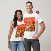 T-shirt Capybara aime cuisiner (Unisexe)