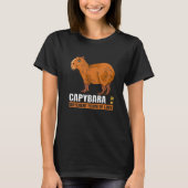 T-shirt Capybara animale (Devant)