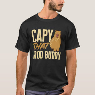 T-shirt Capybara Animaux Familier Capy ce bon ami